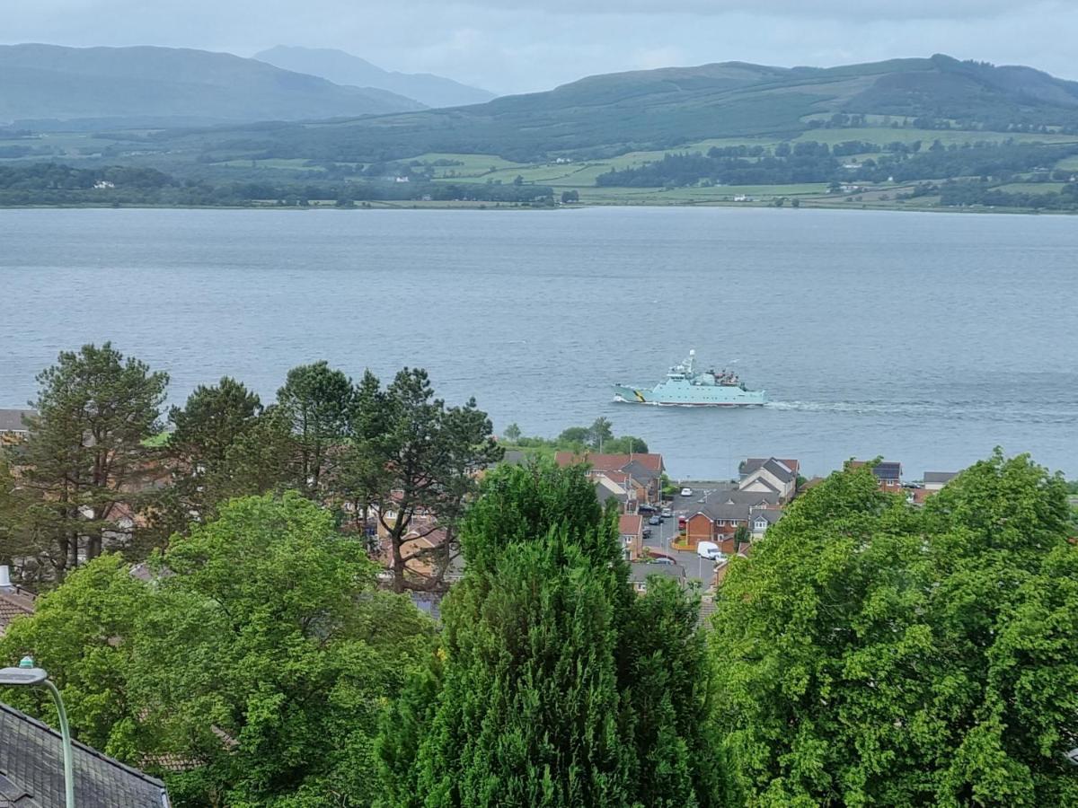 Beautiful Sea View 2 Bed Home Port Glasgow Eksteriør bilde